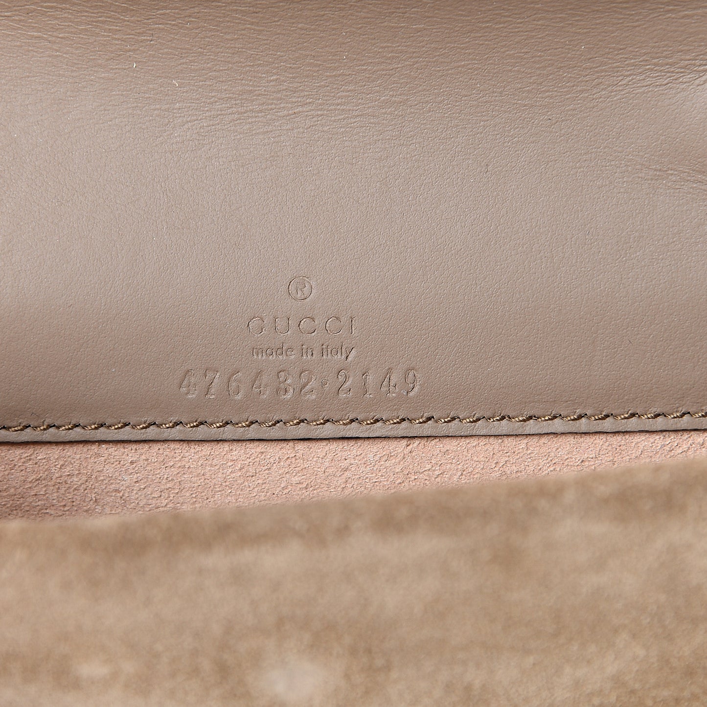 GG Supreme Monogram Super Mini Dionysus Shoulder Bag Taupe