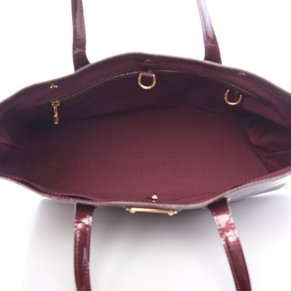 Louis Vuitton Vernis Wilshire MM Amarante 4 of 10