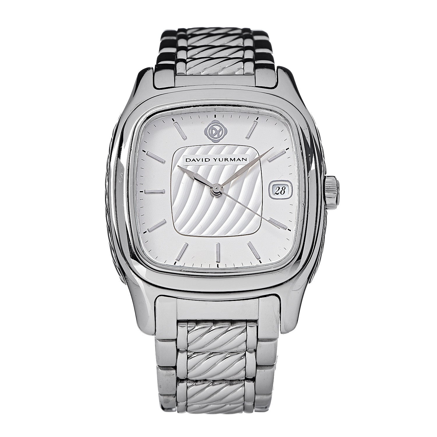 David Yurman Stainless Steel 35mm Thoroughbred Automatic Watch 1 of 6