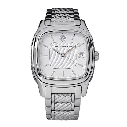 David Yurman Stainless Steel 35mm Thoroughbred Automatic Watch 1 of 6