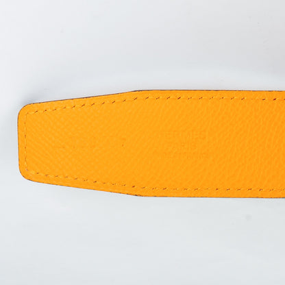Hermes Swift Epsom Reversible 32mm Quizz H Belt 100 Gold Mangue 3 of 8