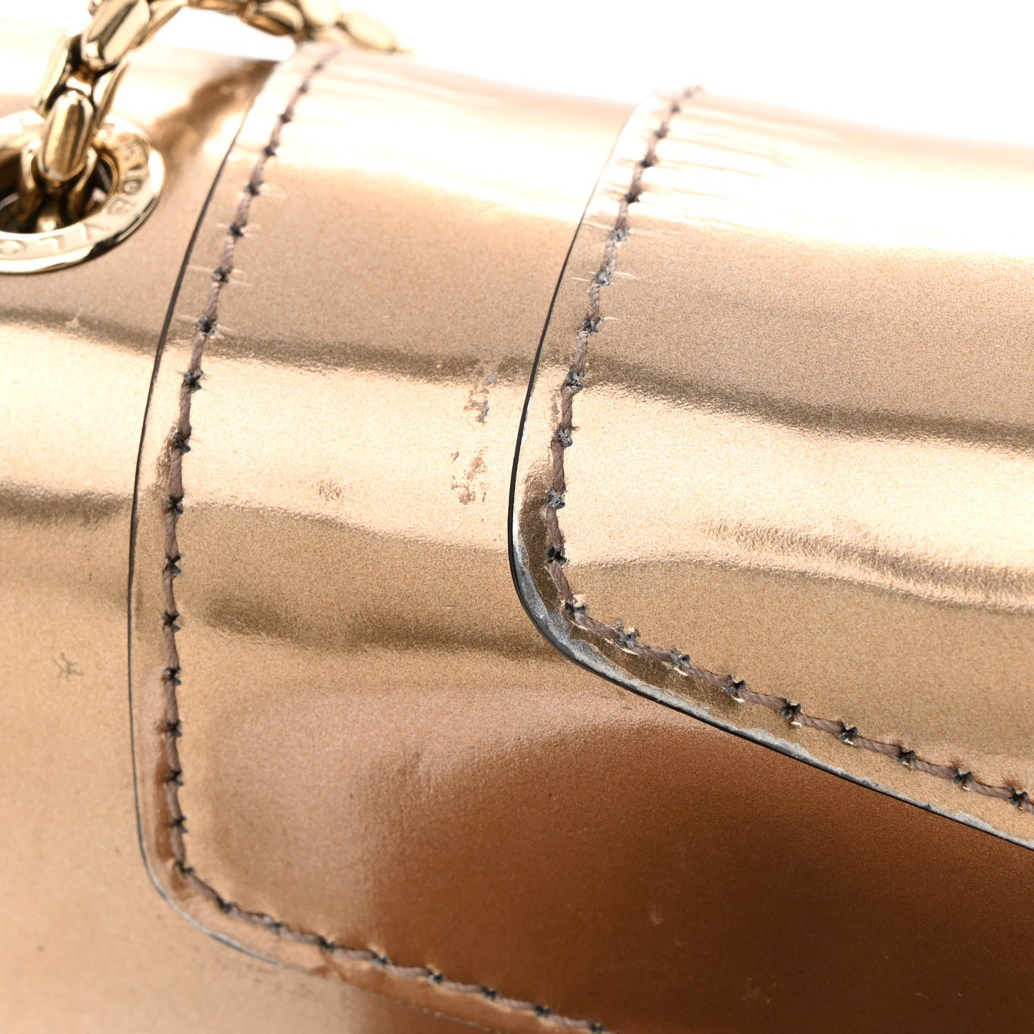 Bulgari Metallic Calfskin Serpenti Forever Crossbody Bag Bronze 15 of 23