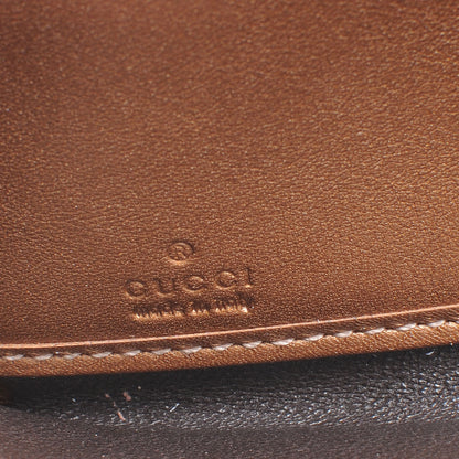 Gucci Guccissima Zip Around Wallet Metallic Bronze 7 of 8