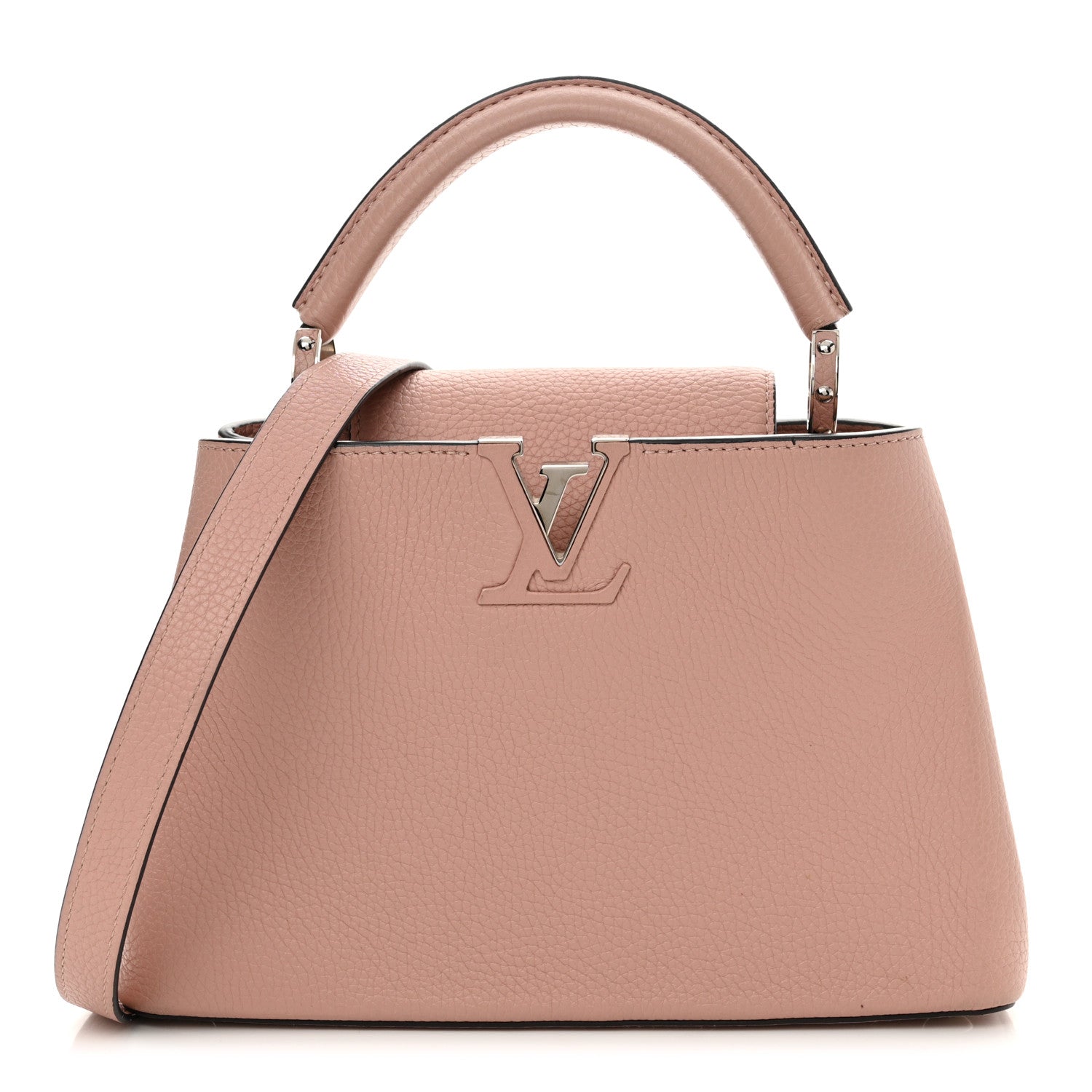 Louis Vuitton Taurillon Capucines BB Magnolia 1 of 15