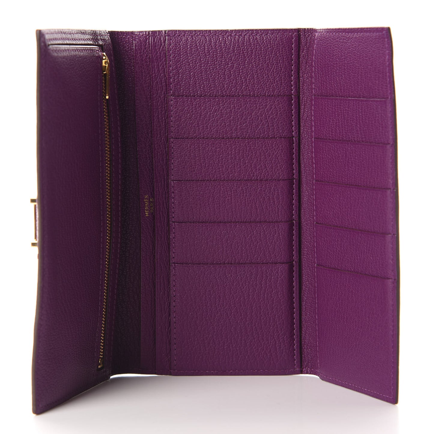 Chevre Mysore Tri-Fold Bearn Wallet Anemone
