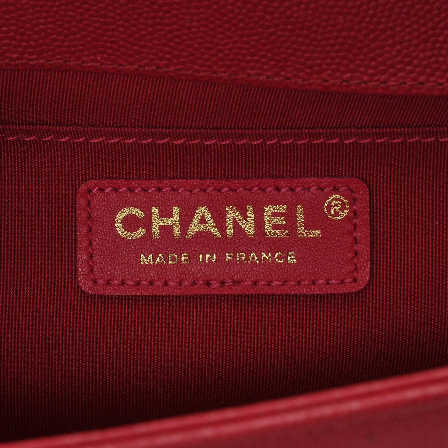 Chanel Caviar Quilted Medium Boy Flap Fuchsia 6 of 9