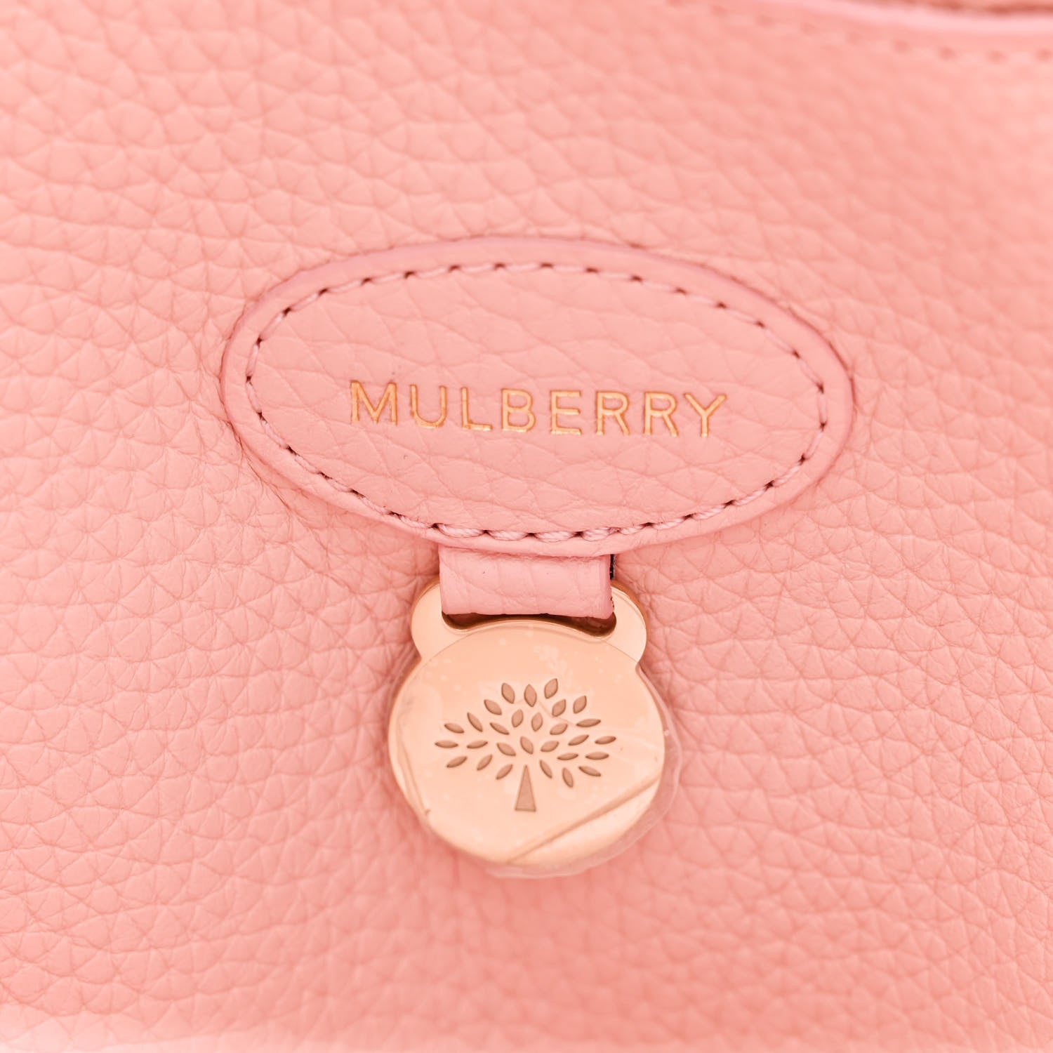 Mulberry Heavy Grain Bayswater Powder Rose 6 of 11