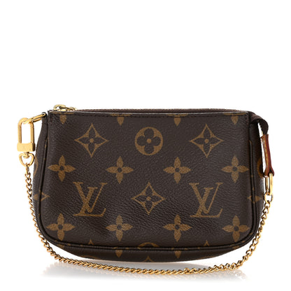 Louis Vuitton Monogram Mini Pochette Accessories 1 of 9