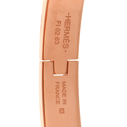Hermes Enamel Mini Clic Chaine d'Ancre Bracelet PM Gris 4 of 4