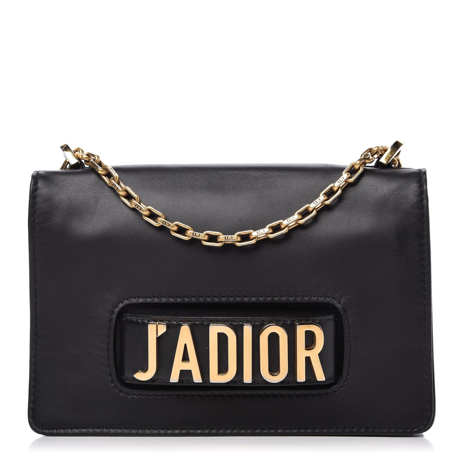 Christian Dior Calfskin J'Adior Chain Flap Bag Black 1 of 9