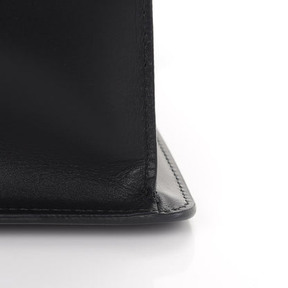 Gucci Calfskin Maxi Sylvie Top Handle Bag Black 11 of 12