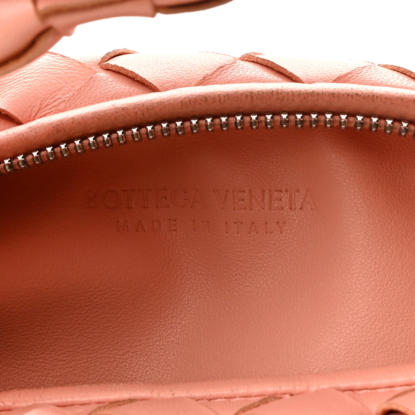 Nappa Intrecciato Mini Jodie Peachy