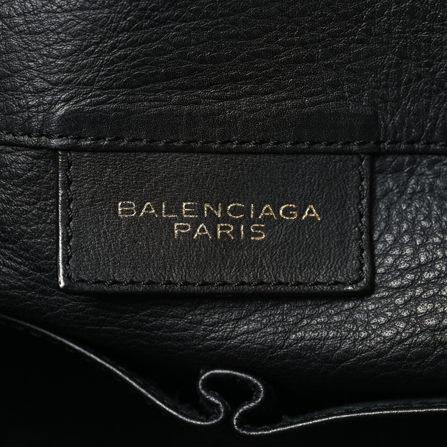 Balenciaga Veau Papier Basket Tote Black 6 of 13