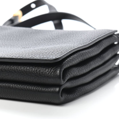 Prada Vitello Daino Crossbody Flap Black 6 of 10