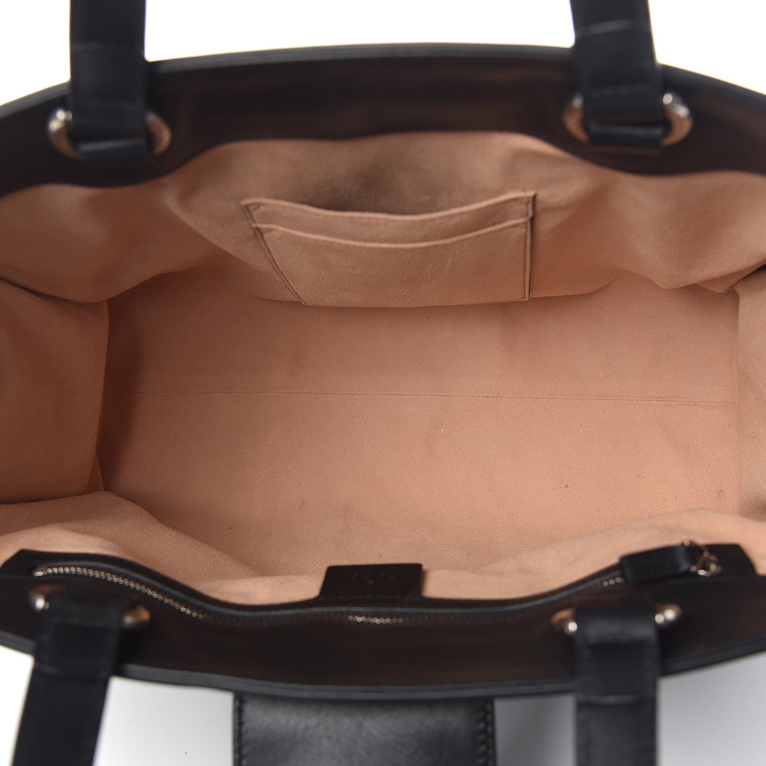 Gucci Calfskin Web Stripe Large Dionysus Tote Bag Black 8 of 11