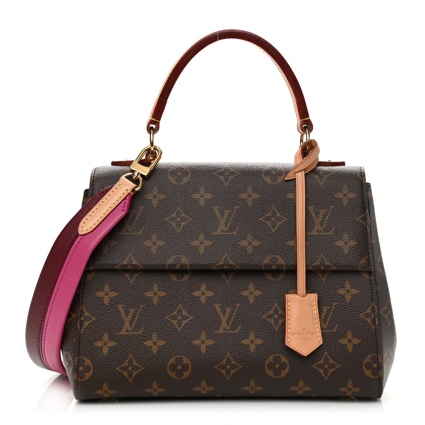 Monogram Cluny BB Bordeaux Fuchsia