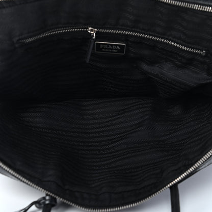Prada Tessuto Nylon Shopping Tote Black 4 of 8