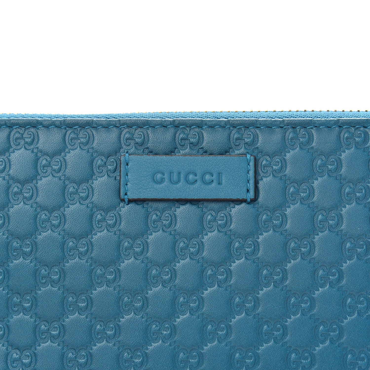 Gucci Microguccissima Zip Around Wallet Deep Cobalt 5 of 8