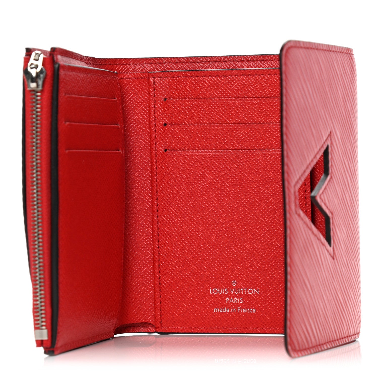 Louis Vuitton Epi Twist Compact Wallet Coquelicot 5 of 6