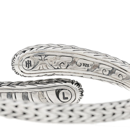 John Hardy Sterling Silver Classic Chain Small Bypass Kick Cuff Bracelet 3 of 3