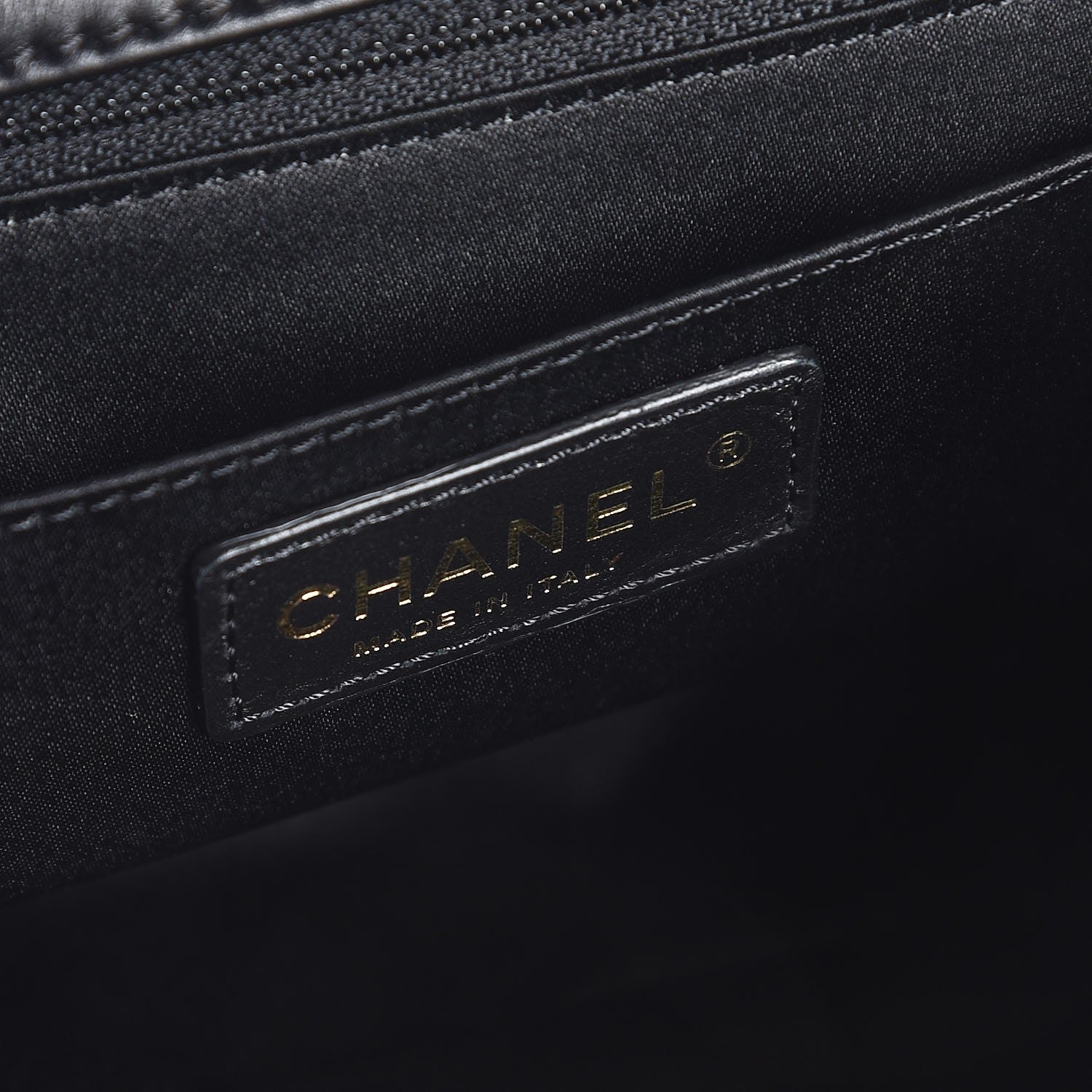 Chanel Satin Quilted Pleated Flap Grey 7 of 8