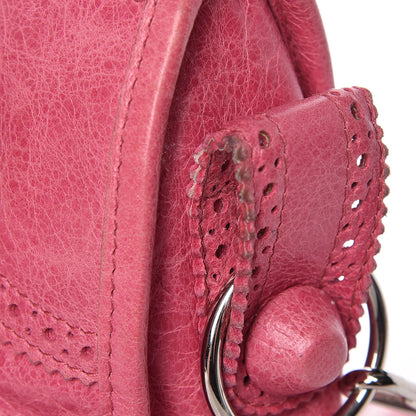 Balenciaga Agneau Giant Brogues Hardware City Sorbet 16 of 21