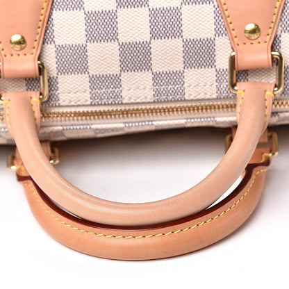 Louis Vuitton Damier Azur Speedy Bandouliere 30 11 of 12