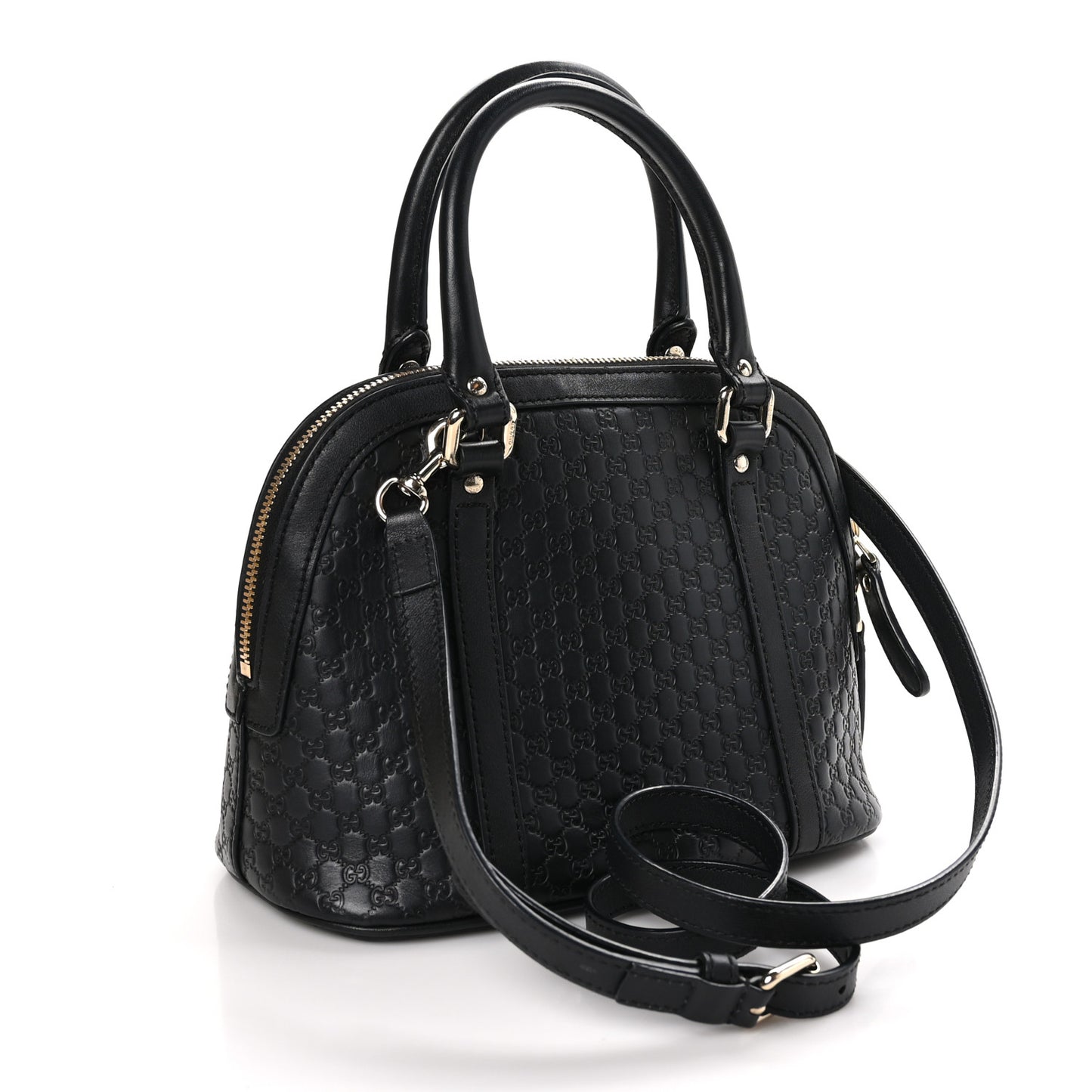 Microguccissima Mini Dome Bag Black