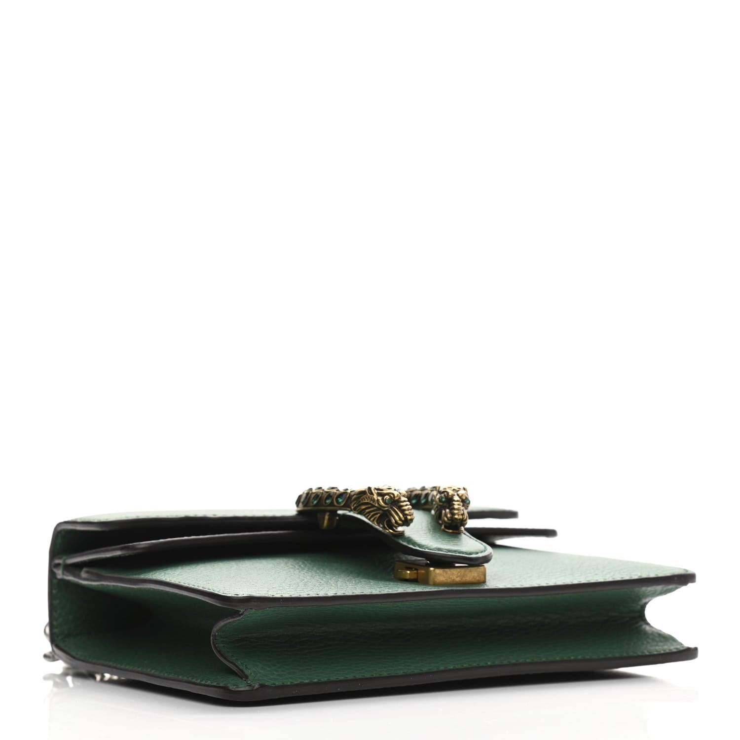 Gucci Calfskin Mini Dionysus Shoulder Bag Emerald 4 of 12