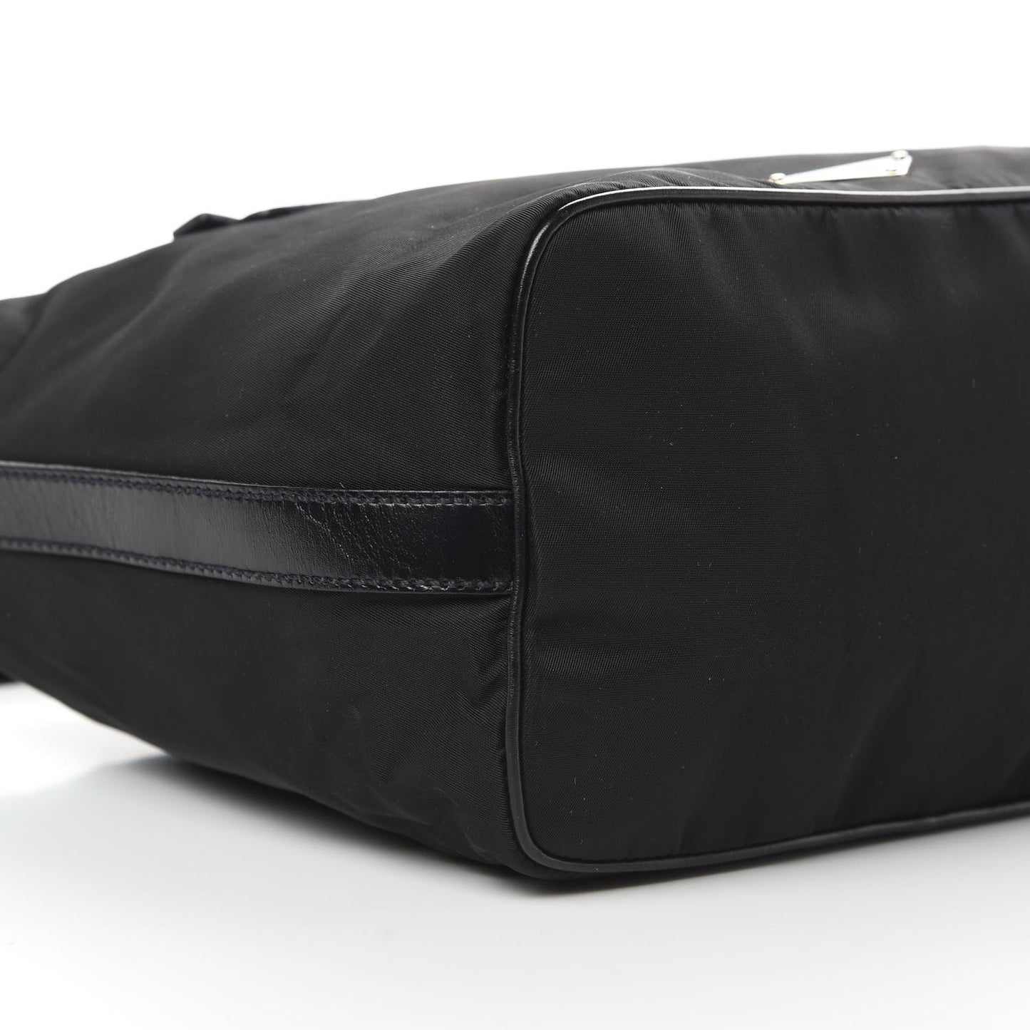 Tessuto Nylon Vitello Hobo Black