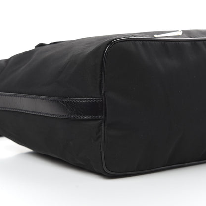 Prada Tessuto Nylon Vitello Hobo Black 9 of 10