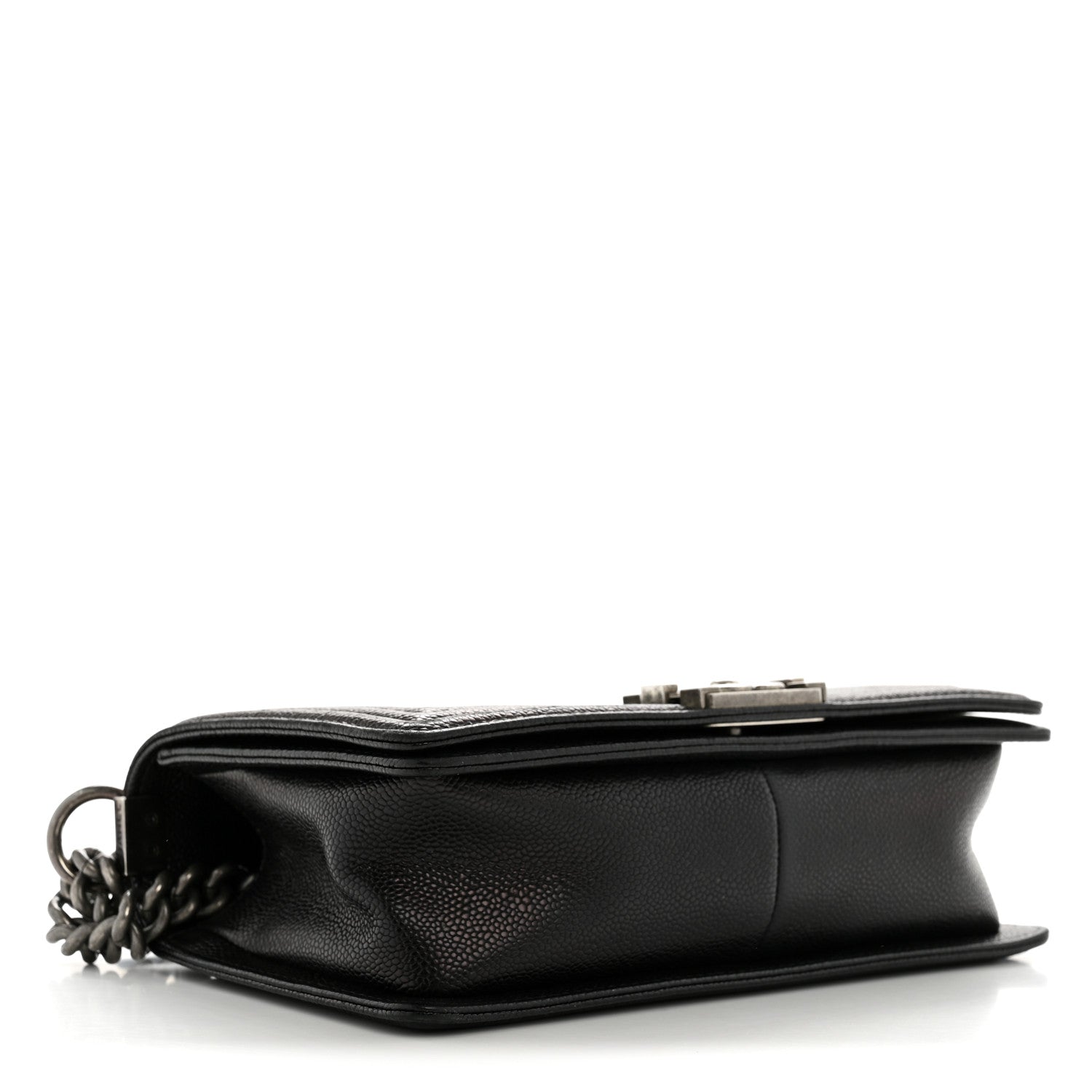Chanel Caviar Quilted Medium Boy Flap Black 4 of 14