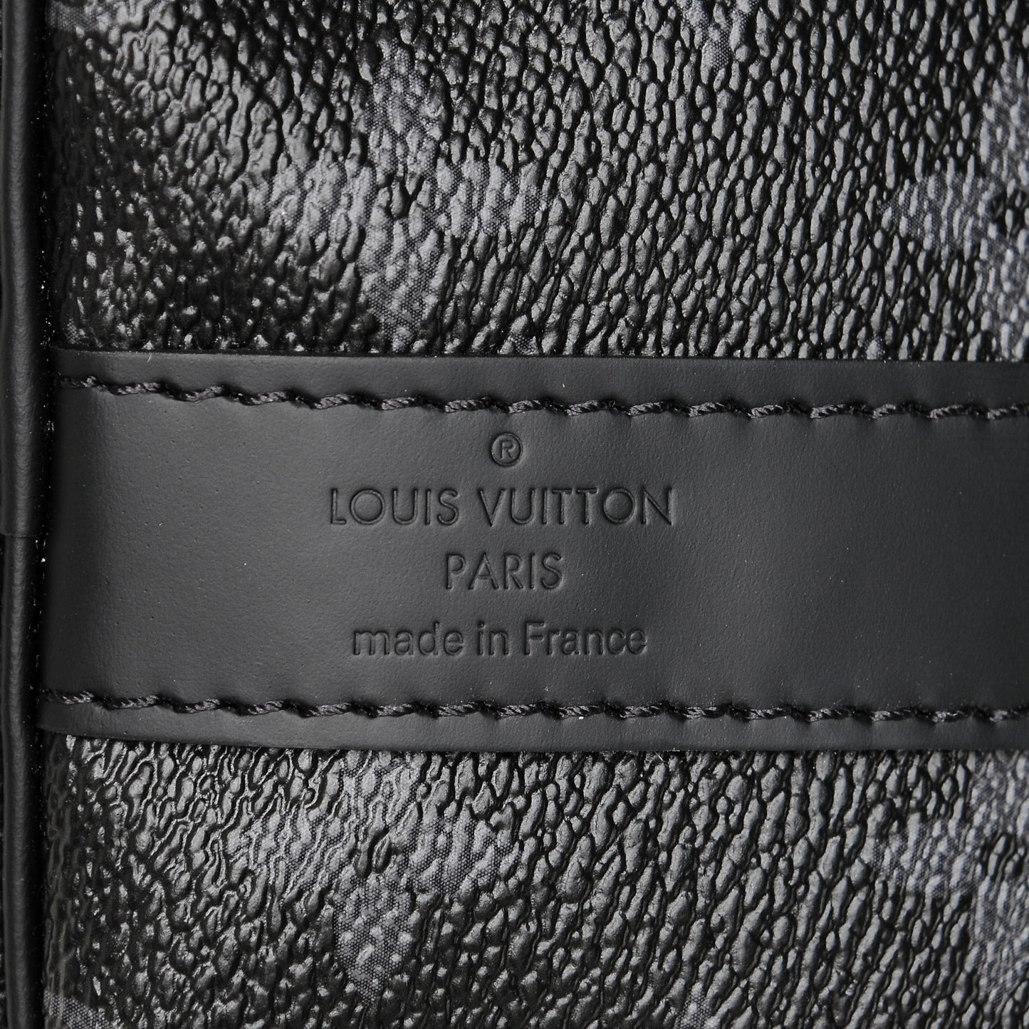 X FUJIWARA Monogram Eclipse Flash Fragment Keepall Bandouliere 55
