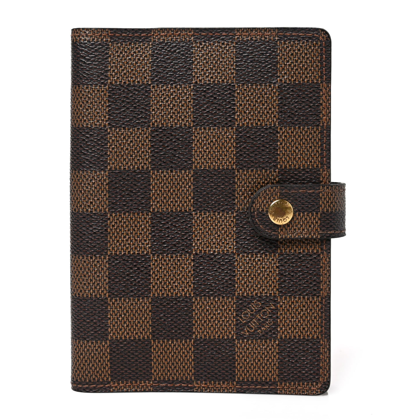 Damier Ebene Small Ring Agenda Cover