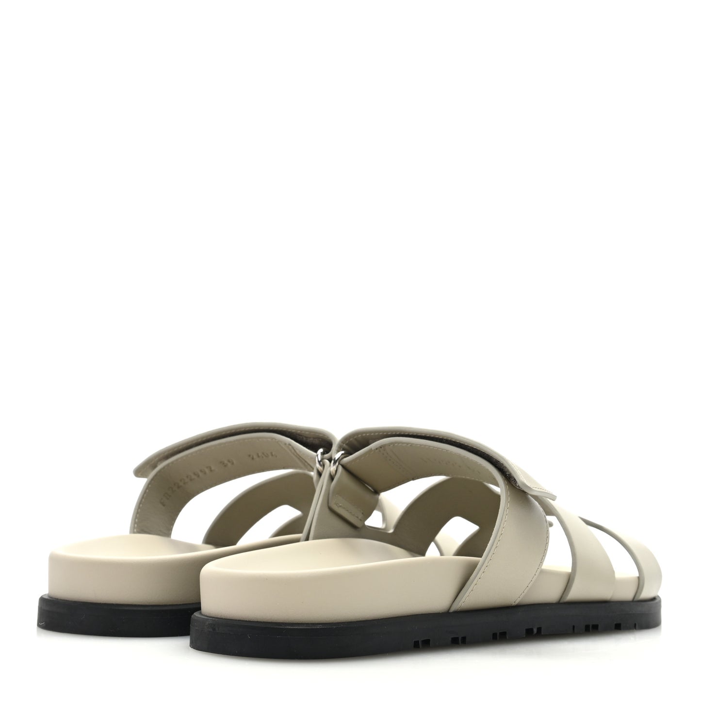Calfskin Womens Chypre Sandals 39 Beige Esquisse