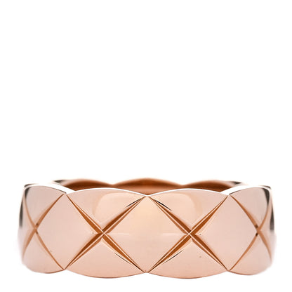 Chanel 18K Beige Gold Small Coco Crush Ring 48 4.5 3 of 7