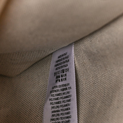 Burberry Canvas Smooth Calfskin Mini Two Tone Freya Tote Black Tan 8 of 13