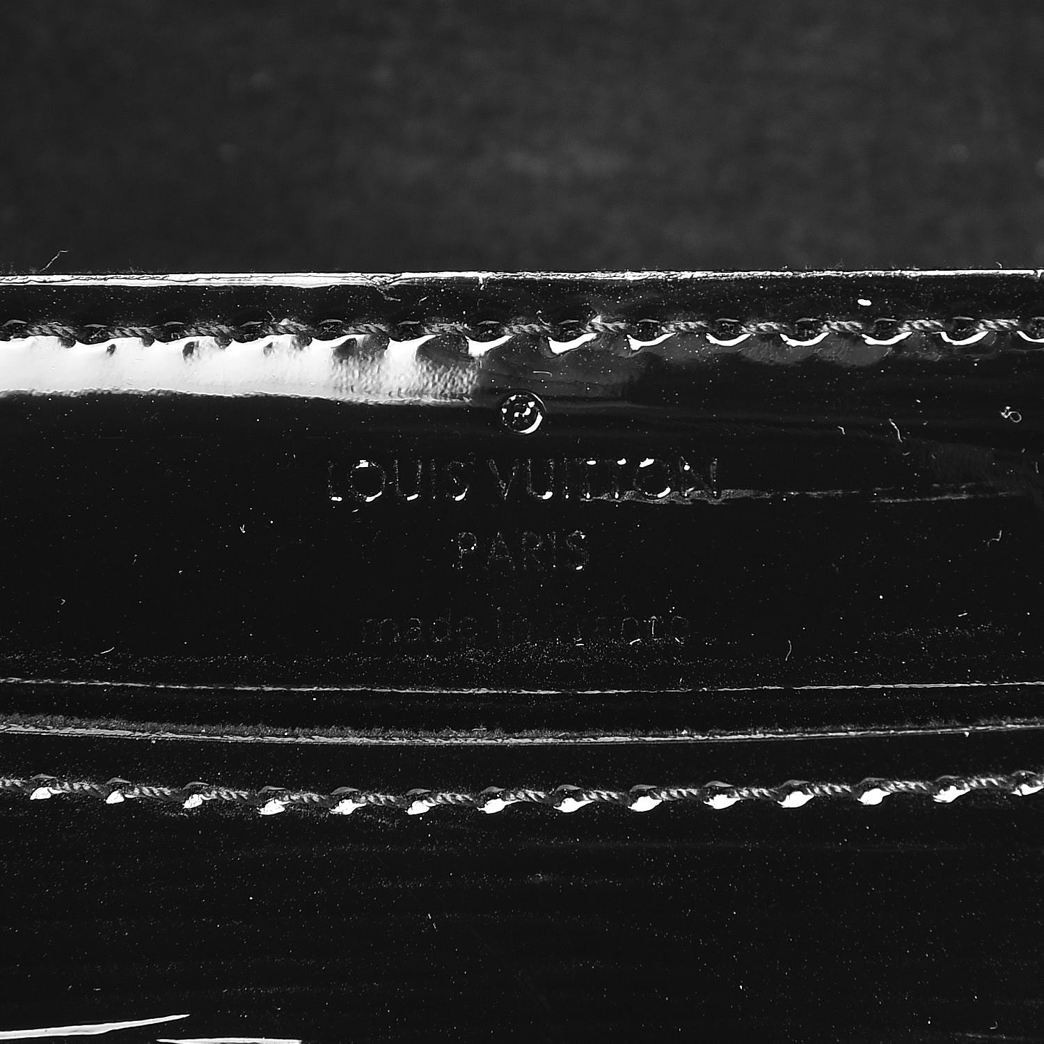 Louis Vuitton Electric Epi Louise Strap PM Black 6 of 6