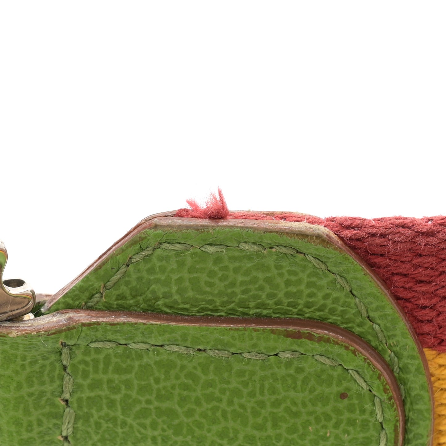 Monogram Rasta Saddle Bag Beige