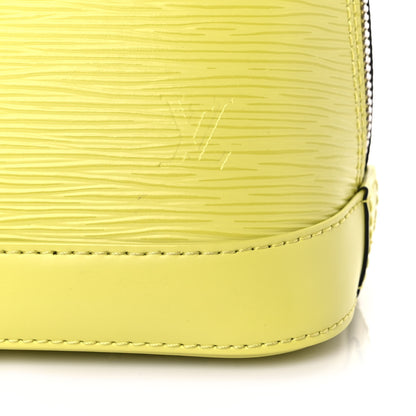 Louis Vuitton Epi Jacquard Alma BB Yellow Citron 8 of 8
