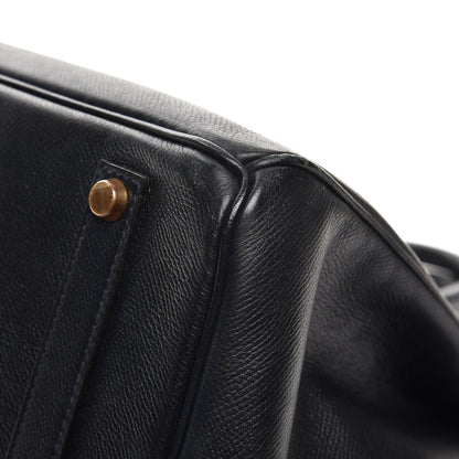 Hermes Courchevel Birkin 35 Indigo 40 of 42