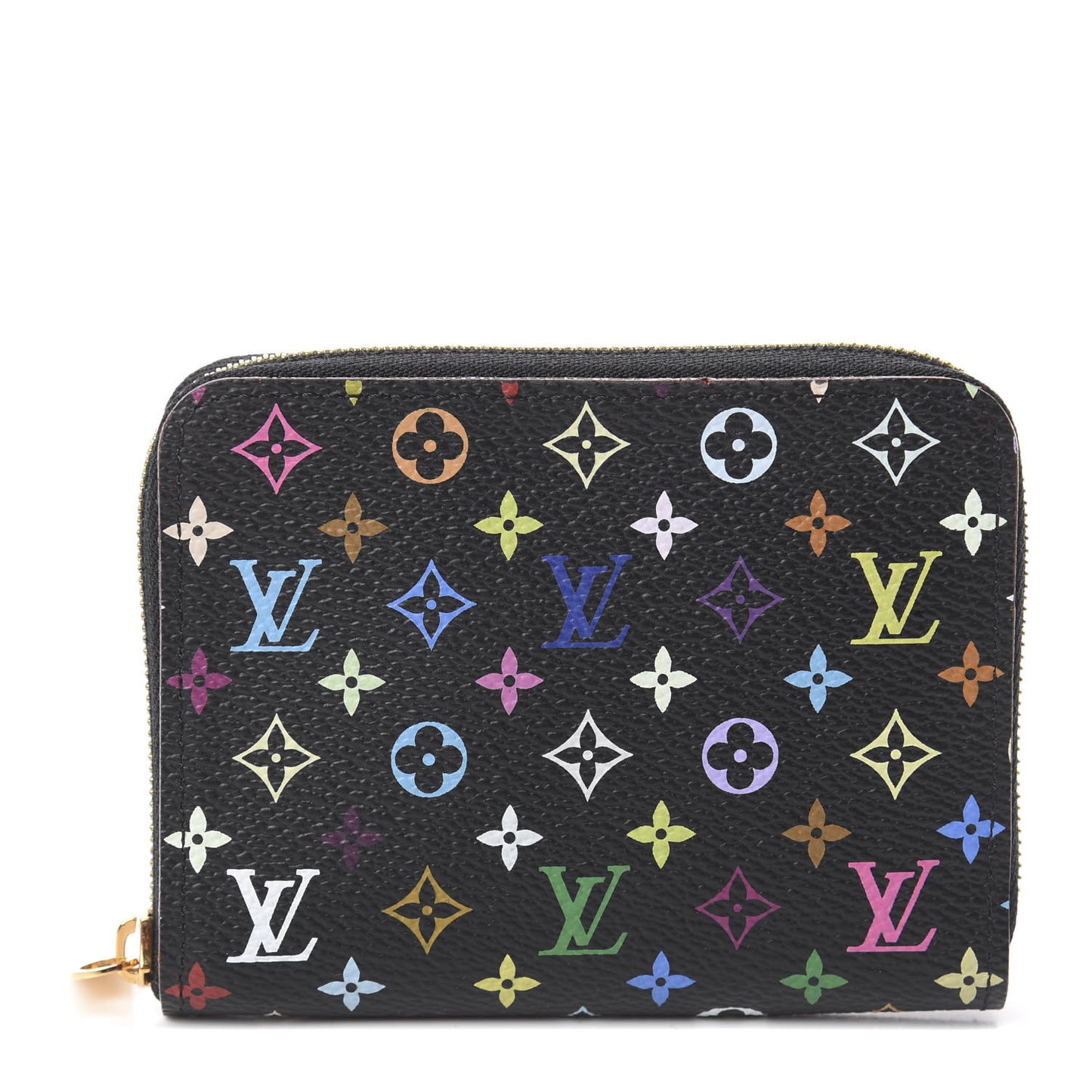 Monogram Multicolor Zippy Coin Purse Black Grenade