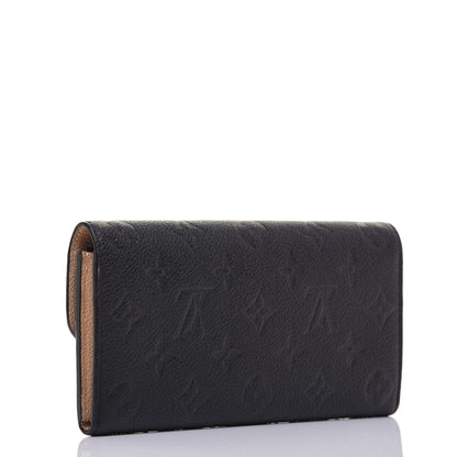 Louis Vuitton Empreinte Emilie Wallet Black Dune 3 of 11