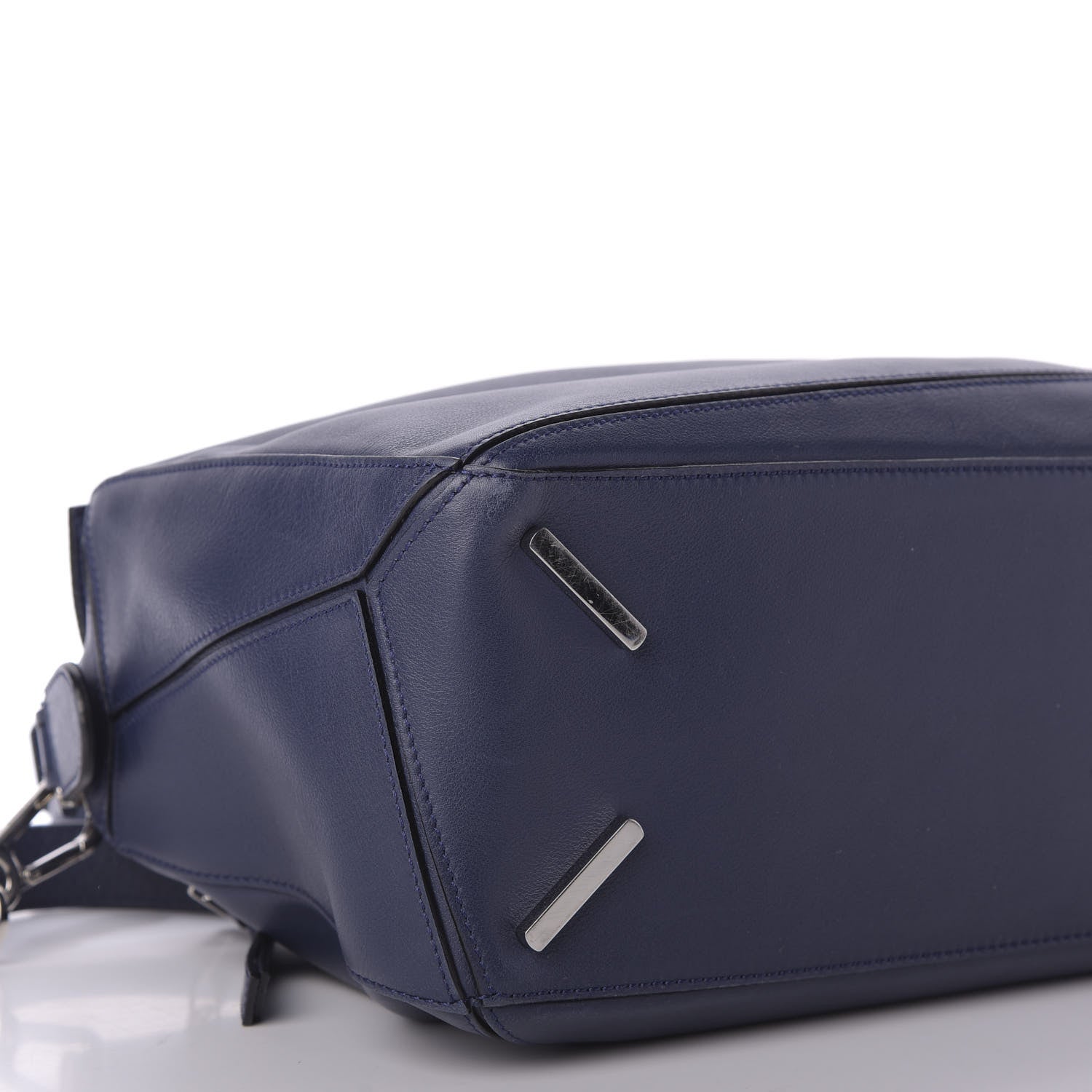 Loewe Calfskin Medium Puzzle Bag Marine 6 of 9
