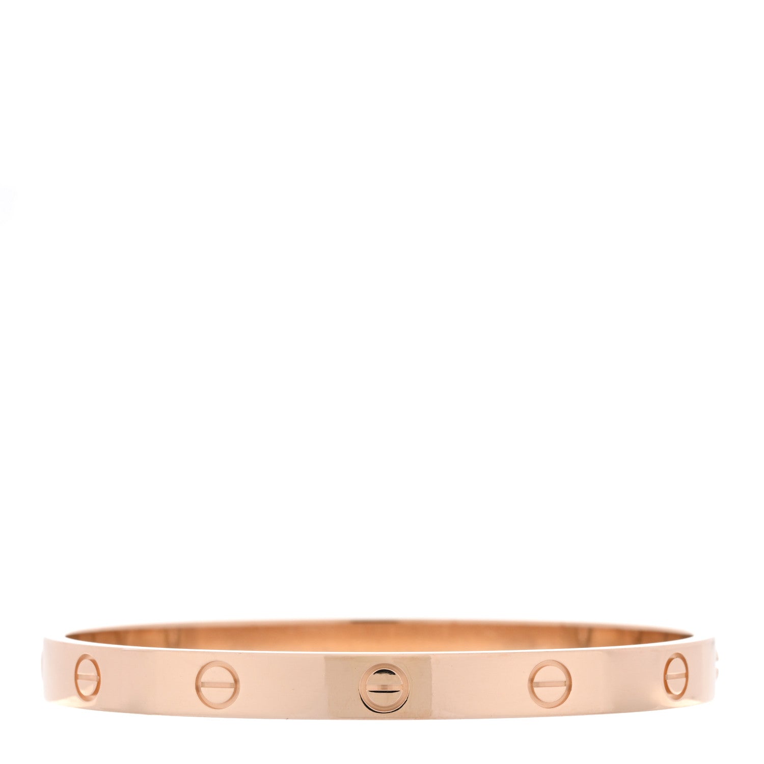 Cartier 18K Pink Gold LOVE Bracelet 18 2 of 6