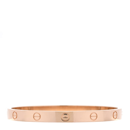Cartier 18K Pink Gold LOVE Bracelet 18 2 of 6