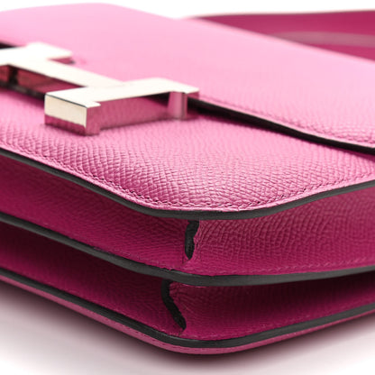 Hermes Epsom Constance 18 Rose Pourpre 10 of 11