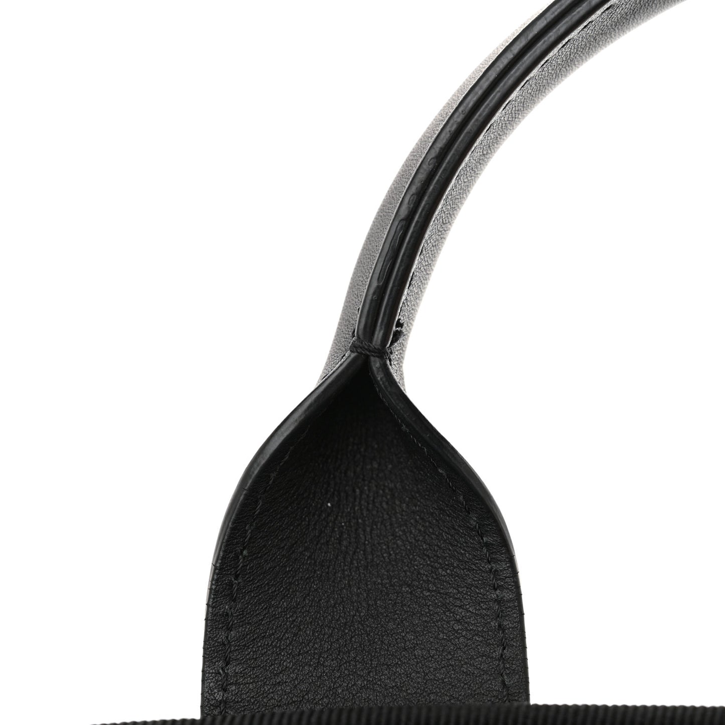 Mixed Fibers Small Deauville Bowling Bag Navy Blue