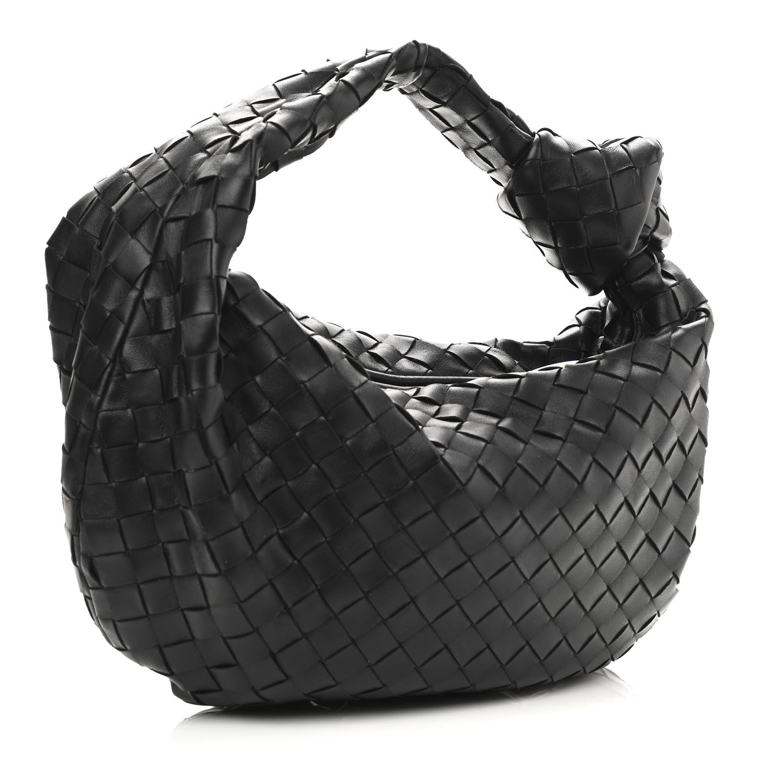 Bottega Veneta Nappa Intrecciato Teen Jodie Hobo Black 3 of 10