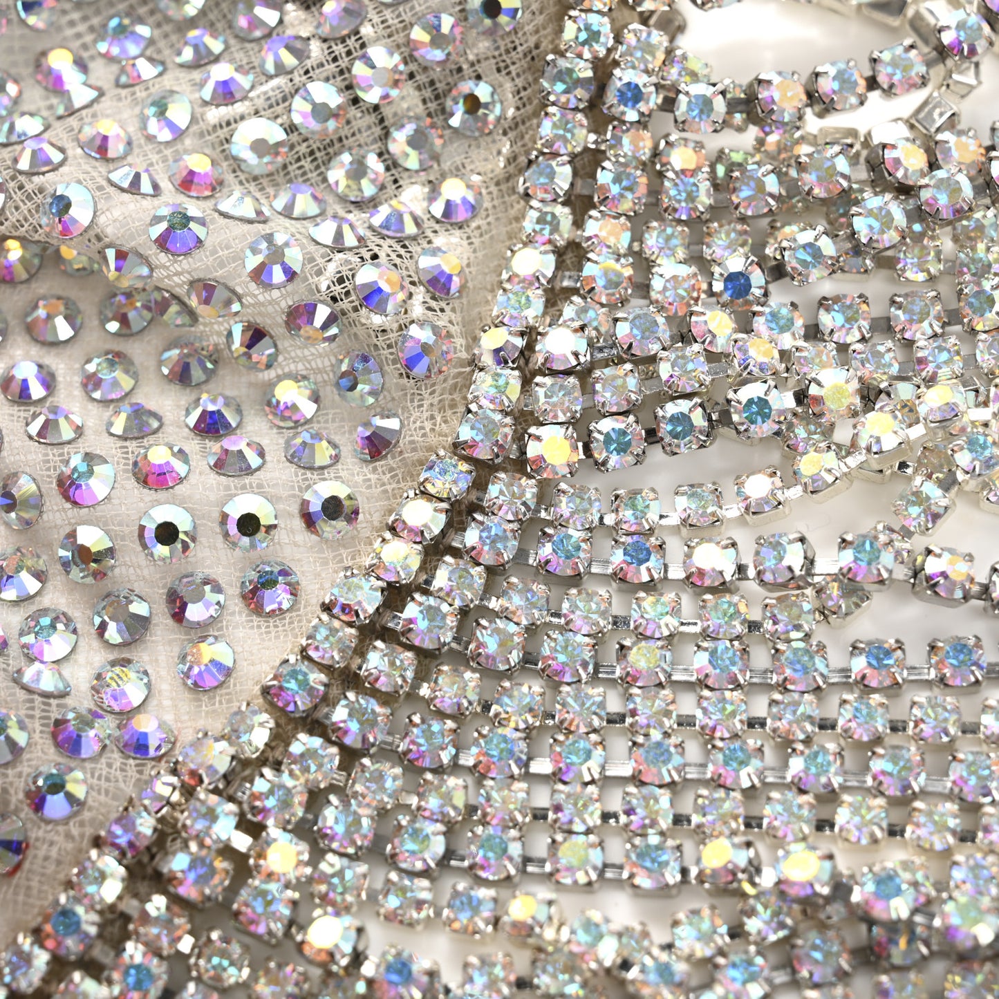 Swarovski Crystal Headpiece Silver